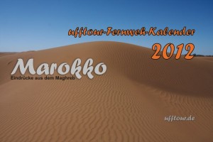Deckblatt des ufftour-Fernweh-Kalender 2012