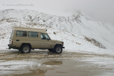 Col de Sommeiller - Schnee im August