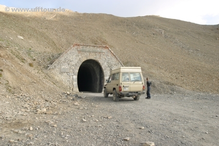 Col de Parpaillon - Tunnel