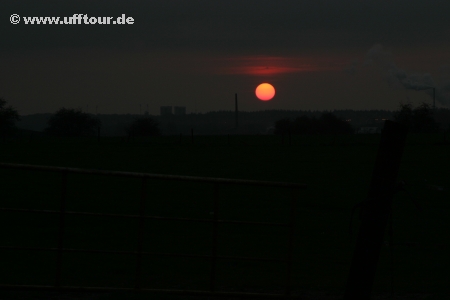 Sonnenuntergang am Niederrhein