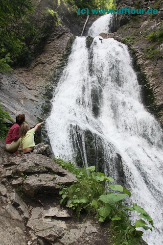 Der Wasserfall von Rachitele