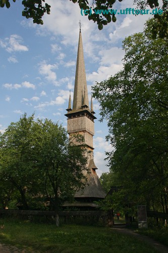 Holzkirche Surdesti - höchstes Eichenbauwerk der Welt