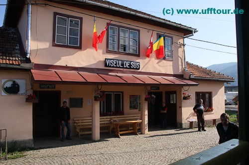 Wassertalbahn - Der Bahnhof von Viseul de Sus (Oberwischau)