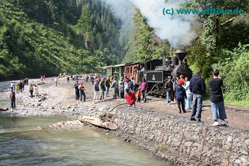 Wassertalbahn - Zwischenstopp zum Wasser tanken