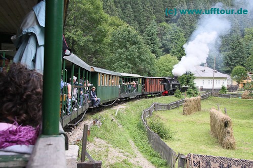 Wassertalbahn - Halbzeit in Faina