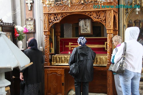 Reliquien-Verehrung im Kloster Bistrita